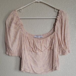 Sophie Rue floral blouse size large